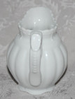 Haas & Cajzek Hand Made Fine Porcelain White Creamer/Small Pitcher Part of a Set — photo 4