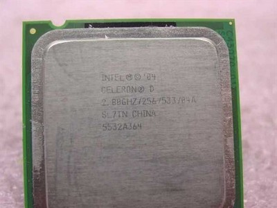 Intel SL7TN Celeron D 2.80GHz Socket 775 CPU Processor 256KB Cache 533MHz FSB