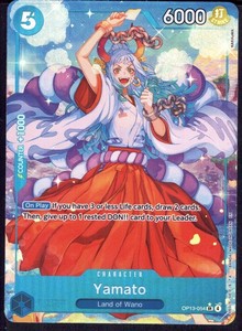 Yamato (Alternate Art) OP13-054 Carrying On His Will - One Piece TCG Super Rare Foil