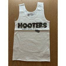 b2-2 New Womens Hooters Girl Rare Camo Uniform Tank Merritt Island Florida Xxs