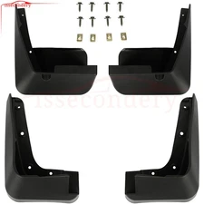 4pcs Splash Guard Mud Flaps Fits 2013-2018 Subaru Forester Splash Shield Black