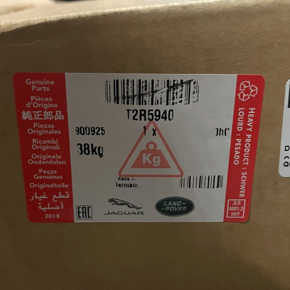 Rotor original Jaguar T2R5940 Foto 3 de 3