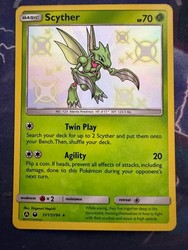 Scyther SV1/SV94 Hidden Fates Shiny Vault Holo Rare