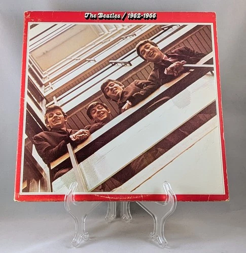 The Beatles 1962-1966 Special Red Vinyl 2LP 1973 Capitol SEBX-11842 US Pressing