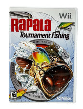 Rapala Pro Tournament Fishing Nintendo Wii 2006 Complete with Manual Tested