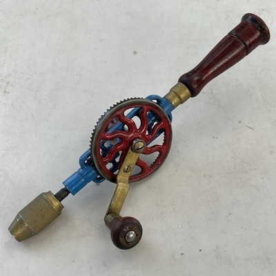 Vintage Millers Falls No. 2 Egg Beater Hand Drill USA VG SHIPPED QUICKLY