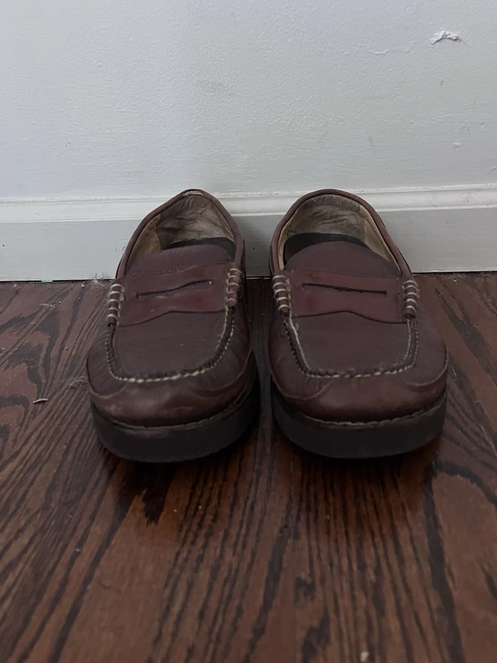 Ll Bean Men’s Loafers 10 D Vibram Sole - Image 2 of 4