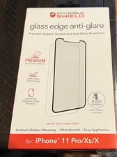 ZAGG Invisible Shield Glass Anti-Glare Screen Protector iPhone 11 Pro /Xs/X 5.8"