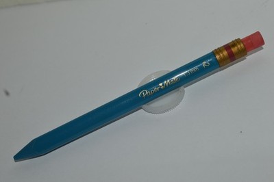 Paper Mate #2 Mechanical Pencil 1.3mm Triangular Blue 1990's Light Use
