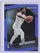 2024-25 Panini Prizm Black #128 Naji Marshall /199 Prizm Mavericks