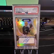 2024 Panini Prizm Paul Skenes Prospect Signatures PSA 10 Auto #PS-PS Pirates