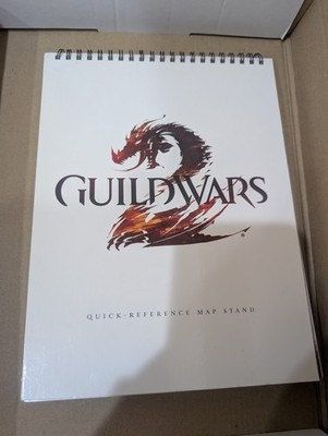 Guild Wars 2 Quick Reference Map Stand Spiral Standup 2012