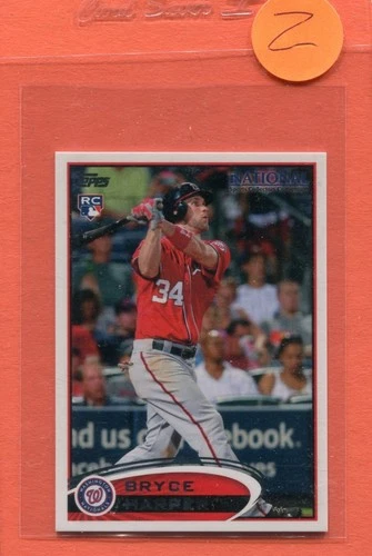 2012 TOPPS MINI BRYCE HARPER NATIONAL CONVENTION RC #TMB2 ROOKIE CHECK SCANS HOT