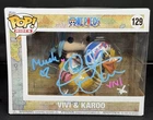Vivi & Karoo #129 One Piece Funko Pop Signed By Caitlyn Glass w/COA