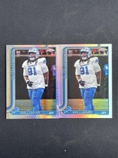 Tyleik Williams 2025 Topps Chrome Football Refractor/Prism RC #364 Lot 2