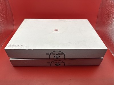 Lot Of 2 GAOMON S620 OSU Signature Graphics Tablet with 4 Express Buttons