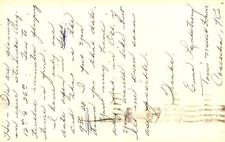 Euna Lancstrong, Toms Music House, Concordia, 1978 Postcard