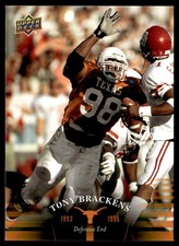 2011 Upper Deck University of Texas Tony Brackens Texas Longhorns #57