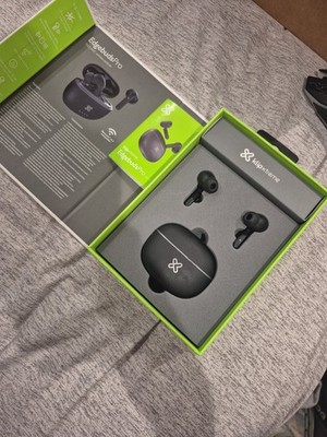 Active Noise Canceling Klipxtreme EdgebudsPro True Wireless Stereo Earbuds Black