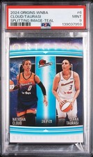 2024 Origins WNBA Splitting Image Diana Taurasi Natasha Cloud Teal /49 PSA 9