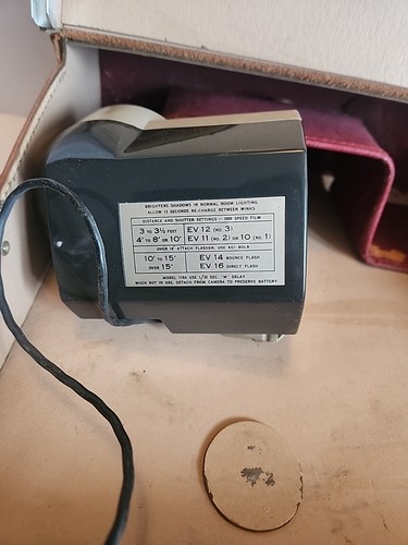 Polaroid Land End 95b *UNTESTED/PARTS ONLY* With Case/Accessories See Pics/Desc - Picture 11 of 24