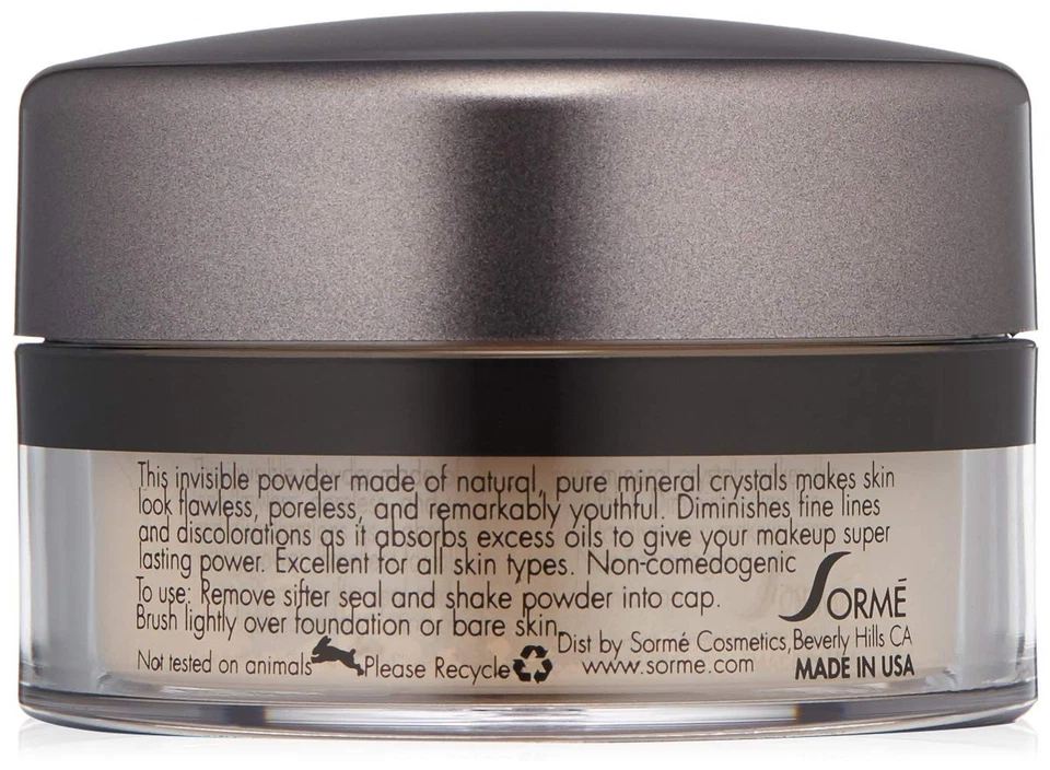 Sorme Treatment Cosmetics Mineral Secret Light Reflecting Powder 0.5oz | Hypo... - Image 2 of 4