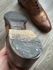 Tom Ford Men’s Wingtip Leather Shoes Brown Size 8 — photo 7