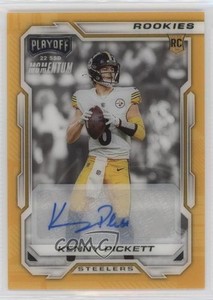 2022 Panini Chronicles Playoff Momentum Rookies Kenny Pickett #PMR-1 Auto RC