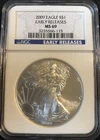 2009 American Silver Eagle NGC Early Release MS69 Blast White! First Early Tag