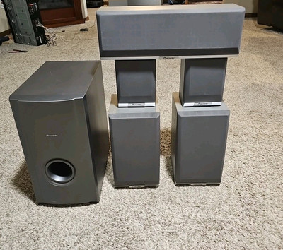 Pioneer S-HTD510 Complete 5.1 Channel Speaker System 
