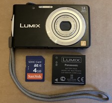 VGC Panasonic Lumix DMC-FS16 Digital Camera 14.1MP + Battery + SD Card