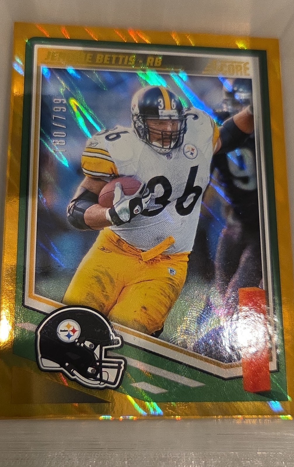 2025 Score - Jerome Bettis #245 Lava /799