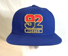 Vintage Blue Air Jordan 92 USA Dream Team Basketball Snapback Hat Cap