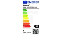 Led Leuchtmittel E14 R39 Led E14-NW 320Lm 4000K Farbe Sigo 22734