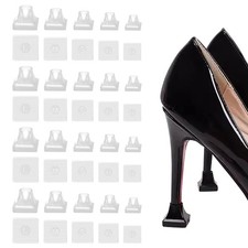 20 Pairs High Heel Protectors - 5 Sizes, Repair Caps  Stoppers for Outdoor W...