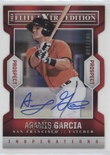 2014 Elite Extra Edition Inspirations Die-Cut Signatures Aramis Garcia Auto 2d9