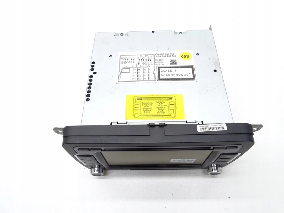 BLAUPUNKT 3C8035195 RADIO CD NAVI NAVIGATION - Bild 4 von 4