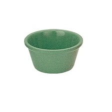 Yanco China NC-536GR Nu-Classic Green Melamine 2 oz. Smooth Ramekin - 6 Doz
