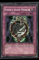 Fiend's Hand Mirror IOC-102 1st Edition Invasion of Chaos Yu-Gi-Oh Common