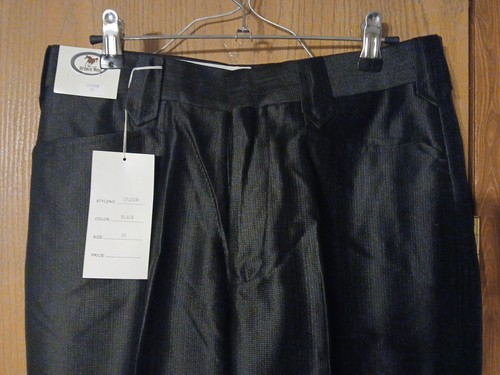 Braune Herrenhose Bronco West vorne flach Größe 36 Schrittlänge 38 unvollendet neu mit Etikett 41ra - Bild 2 von 12