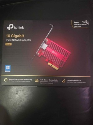 TP-LINK TX401 Network Adapter - Red