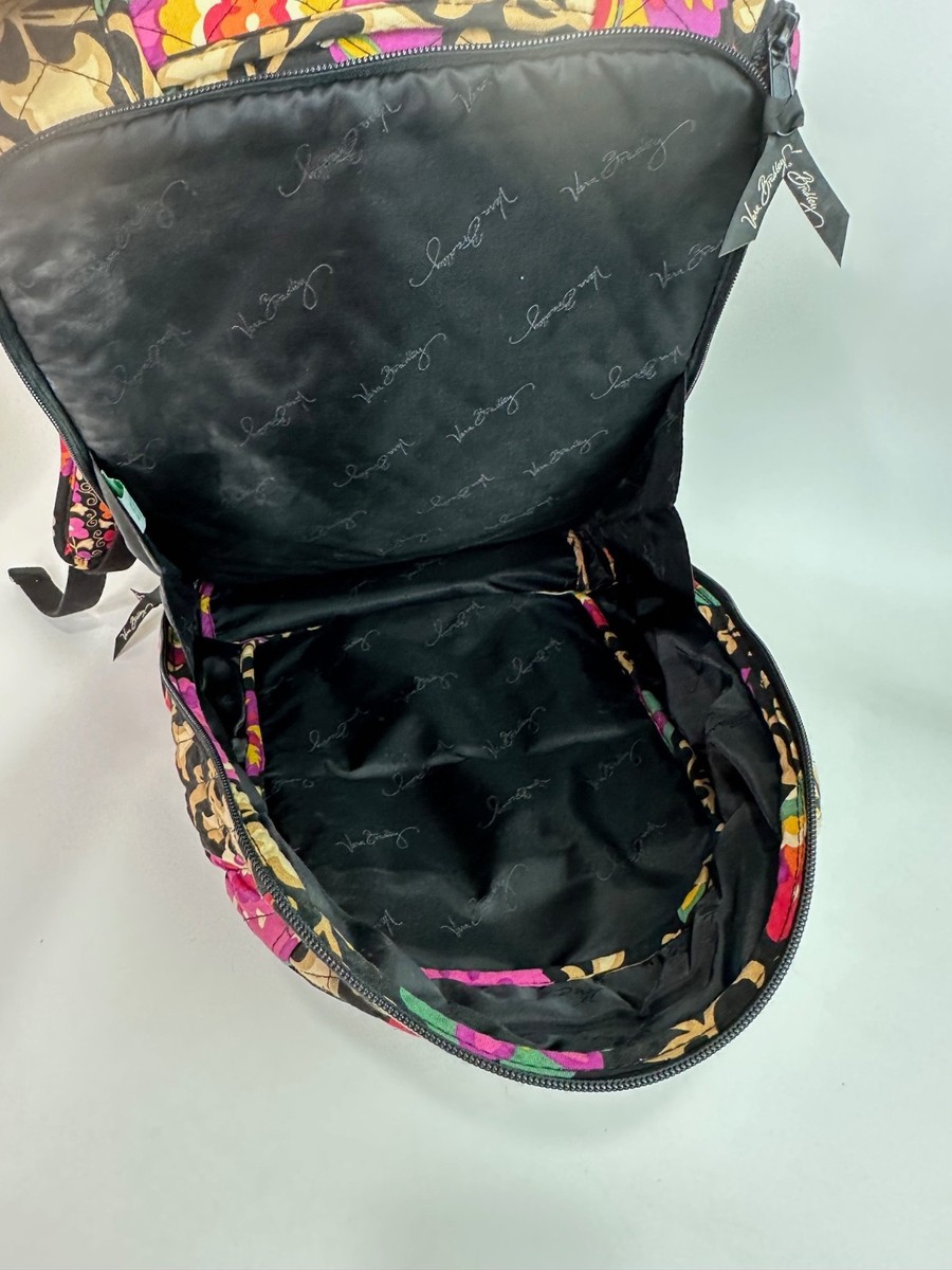 Vera Bradley Iconic Campus Laptop Backpack Suzani Floral  display picture 3