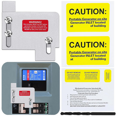 Eaton Cutler Hammer CH Series Generator Interlock Kit for 150/200 Amp Panels