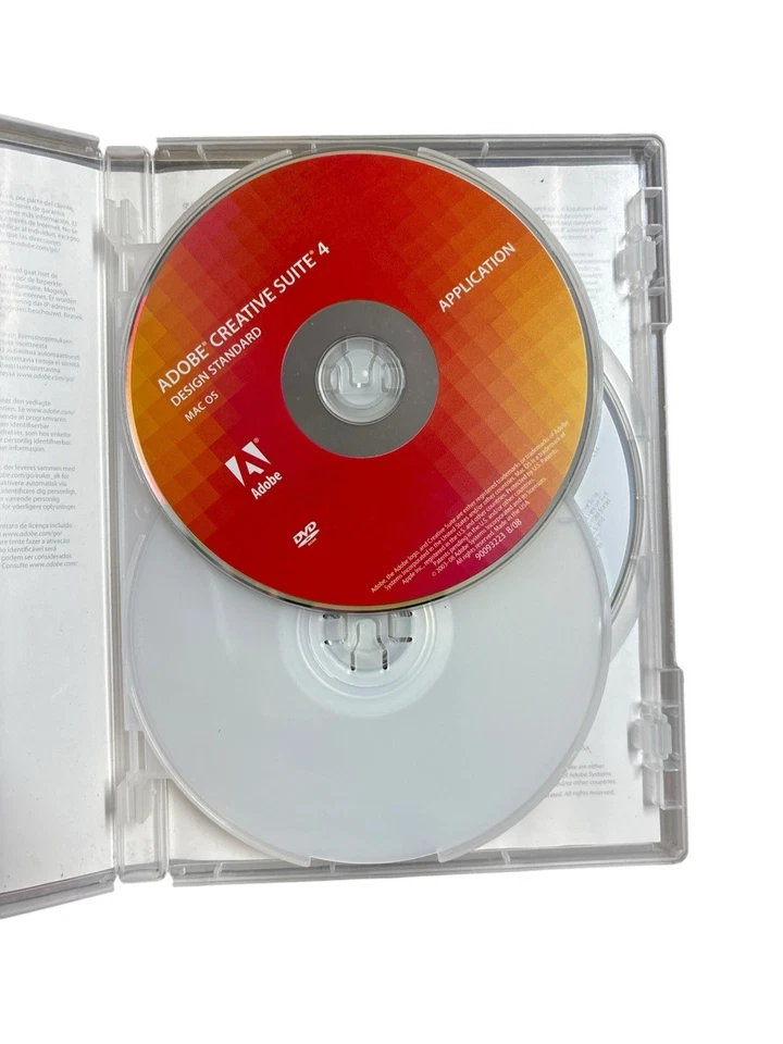 Adobe Creative Suite CS4 Design Standard For Mac w/ Key - Image 3 of 4