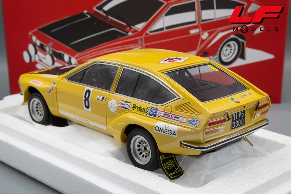 1:18 Alfa Romeo Alfetta Gr.2 Autodelta Rally 4 Regioni 1975 LM199A - Laudoracing - Immagine 2 di 4