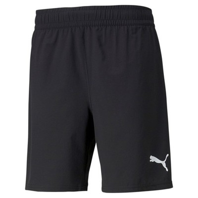 Puma Fußball teamFINAL Herren Shorts Kurze Hose Trainingsshorts schwarz