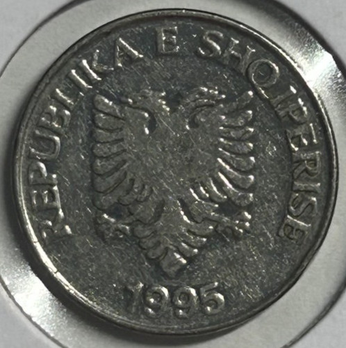 Albania 5 Leke 1995, Fine || European Coin