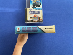 Carrier Fortress at Sea Panasonic 3DO Complete CIB Long Box Disc Manual Insert