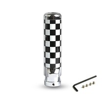Handbremshebelgriff Griff Checker Flag f&uuml;r MINI R50 R52 R53 R55 R56 R57 R58 R59