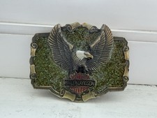 Harley-Davidson Eagle Belt Buckle 1982 Serial Number 606